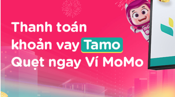 thanh toán Tamo qua MoMo